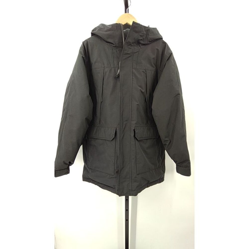 Quince Women Responsible Down Hooded Parka Black Outerwear L